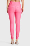 WR.UP® Faux Leather - High Waisted - Full Length - Candy Pink 2