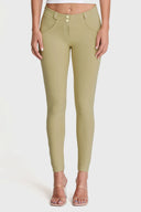 WRUP Fashion - Mid Rise - Full Length - Sage Green