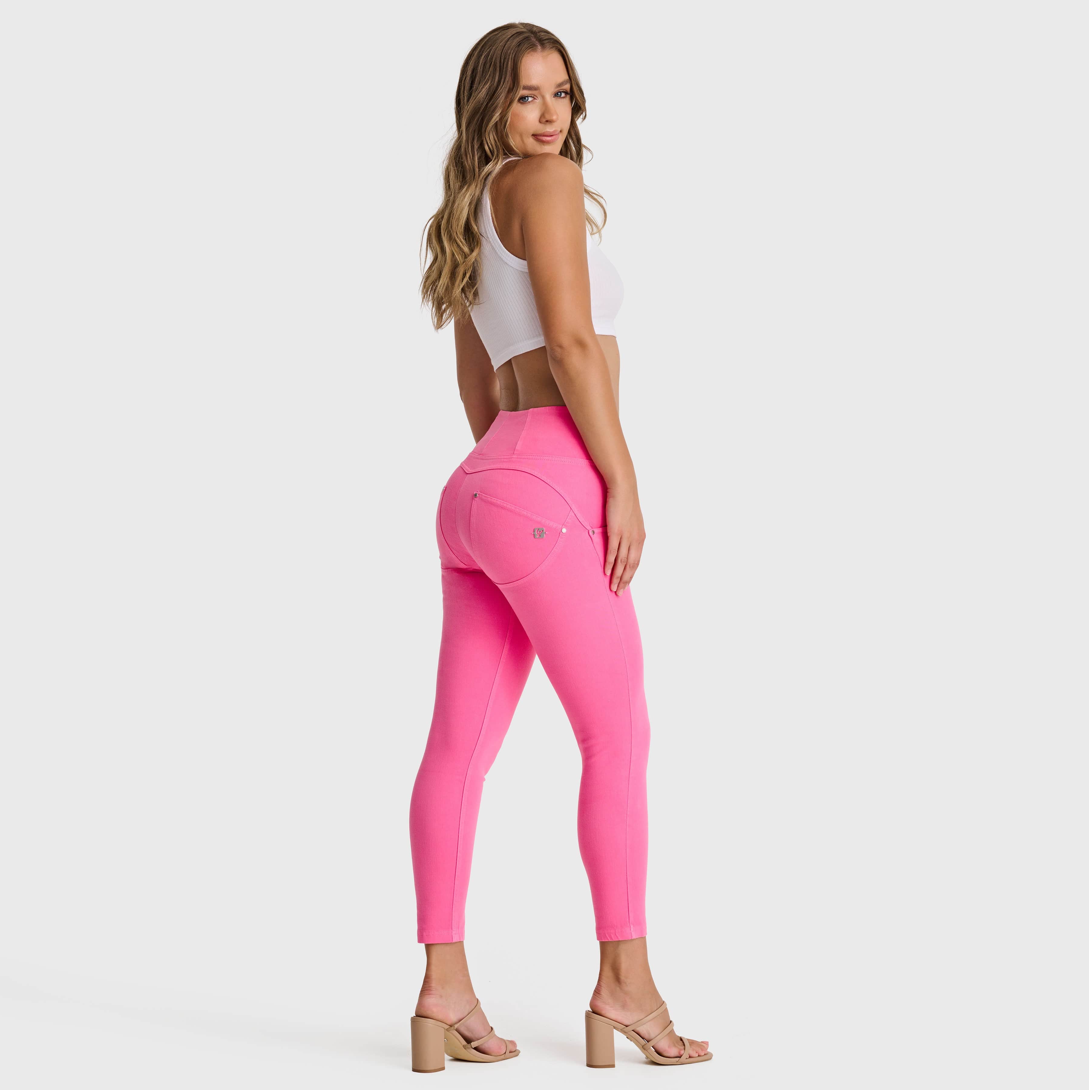 WR.UP® SNUG Jeans - High Waisted - Petite Length - Candy Pink 1