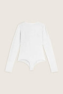FREDDY Long Sleeve Bodysuit - White