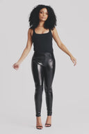 WRUP Latex - High Waisted - Full Length - Black