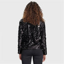 Sequin Jacket - Black