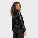Sequin Jacket - Black