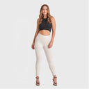 WRUP Biker Fashion - High Waisted - Petite Length - Champagne