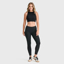 WRUP Core Fashion - Mid Rise - Petite Length - Black
