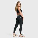 WRUP Core Fashion - Mid Rise - Petite Length - Black