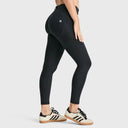 WRUP Core Fashion - Mid Rise - Petite Length - Black