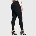 WRUP Curvy Diwo Pro - High Waisted - Full Length - Black