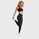WRUP Diwo Pro Sport - High Waisted - Petite Length - Black