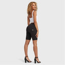 WRUP Drill Limited Edition - High Waisted - Biker Shorts - Black