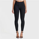 WRUP Fashion - High Waisted - Petite Length - Black