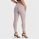 WRUP Fashion - High Waisted - Petite Length - Light Grey