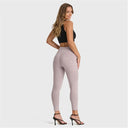 WRUP Fashion - High Waisted - Petite Length - Light Grey