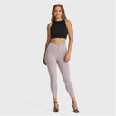 WRUP Fashion - High Waisted - Petite Length - Light Grey