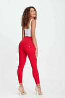 WRUP Fashion - High Waisted - Petite Length - Red