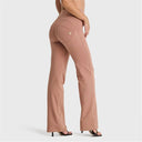 WRUP Fashion - High Waisted - Straight Flare - Mocha