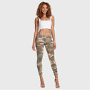 WRUP Fashion - Mid Rise - Petite Length - Sand Camo