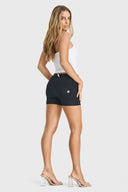 WRUP Fashion - Mid Rise - Shorts - Black