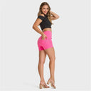 WRUP SNUG Jeans - High Waisted - Shorts - Candy Pink