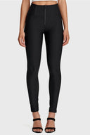 WRUP Thick Layered Diwo Pro - High Waisted - Petite Length - Black