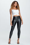 WR.UP® Faux Leather - High Waisted - Petite Length - Black 6