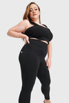 WR.UP® Curvy Fashion - Zip High Waisted - Petite Length - Black 3
