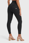 WR.UP® Denim With Front Pockets - Super High Waisted - Petite Length - Black + Black Stitching 2