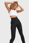 WR.UP® Denim With Front Pockets - Super High Waisted - Petite Length - Black + Black Stitching 5