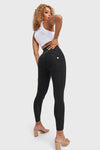 WR.UP® Denim With Front Pockets - Super High Waisted - Petite Length - Black + Black Stitching 9