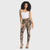 WR.UP® Cargo Fashion - High Waisted - 7/8 Length - Brown Camo - Freddy USA