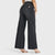 N.O.W® Denim Limited Edition - High Waisted - Wide Leg - Black + Black Stitching - Freddy USA