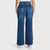 N.O.W® Denim Limited Edition - High Waisted - Wide Leg - Dark Blue + Yellow Stitching - Freddy USA