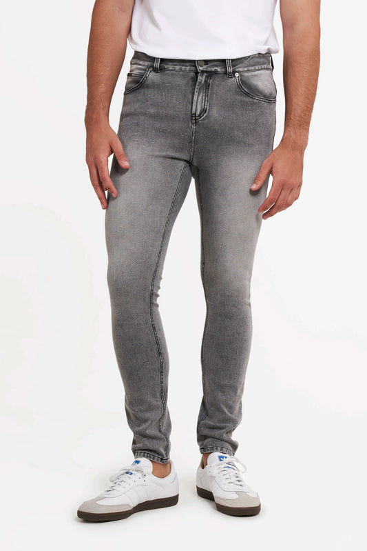 Freddy Men’s Jeans - Slate Gray with Black Stitching