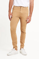 Freddy Men’s Jeans - Desert Tan with Tan Stitching