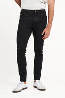 Freddy Men’s Jeans - Jet Black with Black Stitching