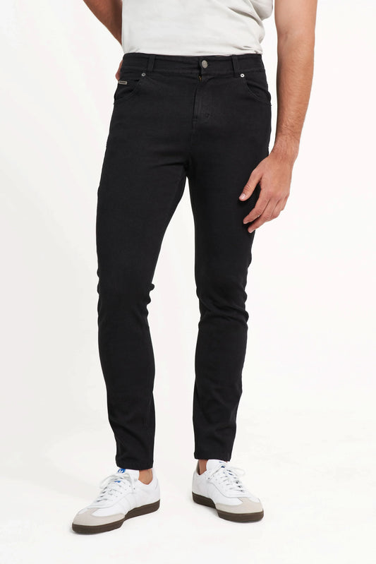 Freddy Men’s Jeans - Jet Black with Black Stitching