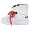 Puff Boots with Fleece Lining - White + Graffiti Lining 2