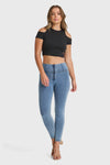 Cropped Cut Out T Shirt - Black 5