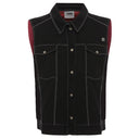 Women's Vest - Black Denim