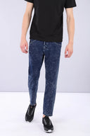 Men's Propant Denim - Dark Blue Marble Effect