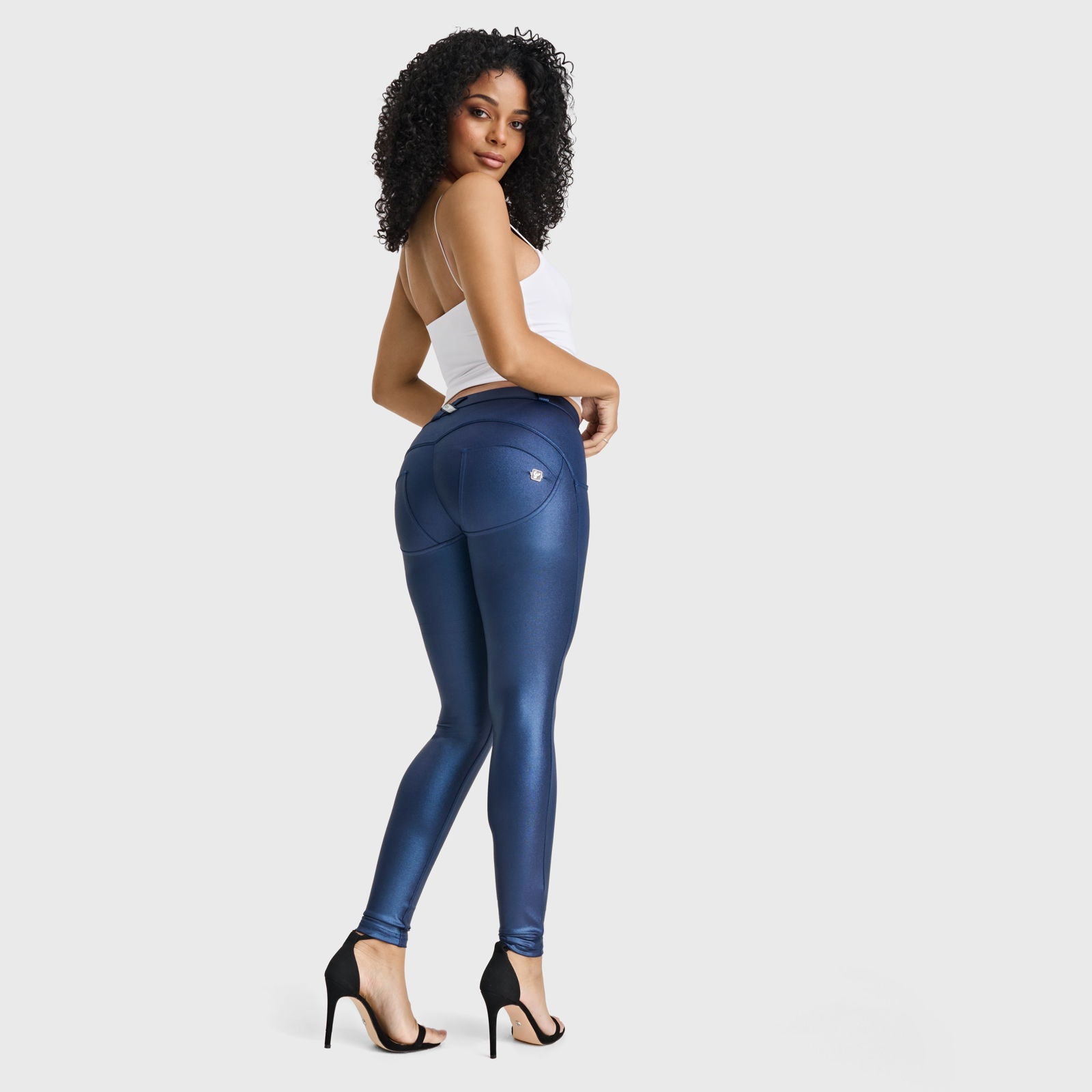 WR.UP® Disco Pants - Mid Rise - Full Length - Navy Blue 1