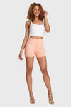 WR.UP® Fashion - High Waisted - Shorts - Rosa Pastel 4