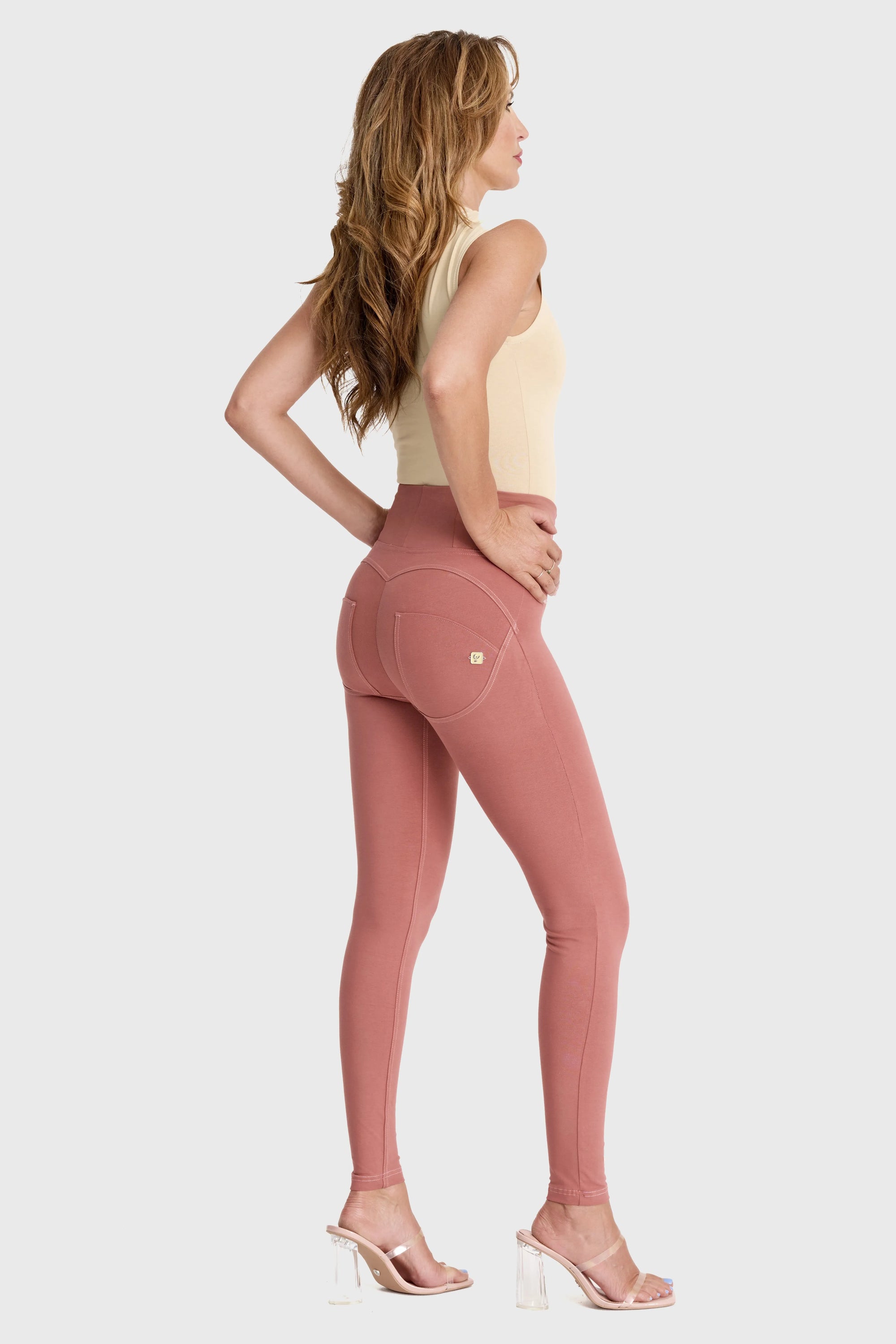 WR.UP® Fashion - High Waisted - Petite Length - Dusty Rose 2