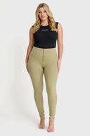 WRUP Fashion - High Waisted - Full Length - Sage Green