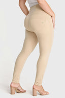 WRUP Fashion - High Waisted - Full Length - Sand