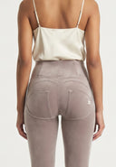 WRUP Velvet - High Waisted - Full Length - Mink