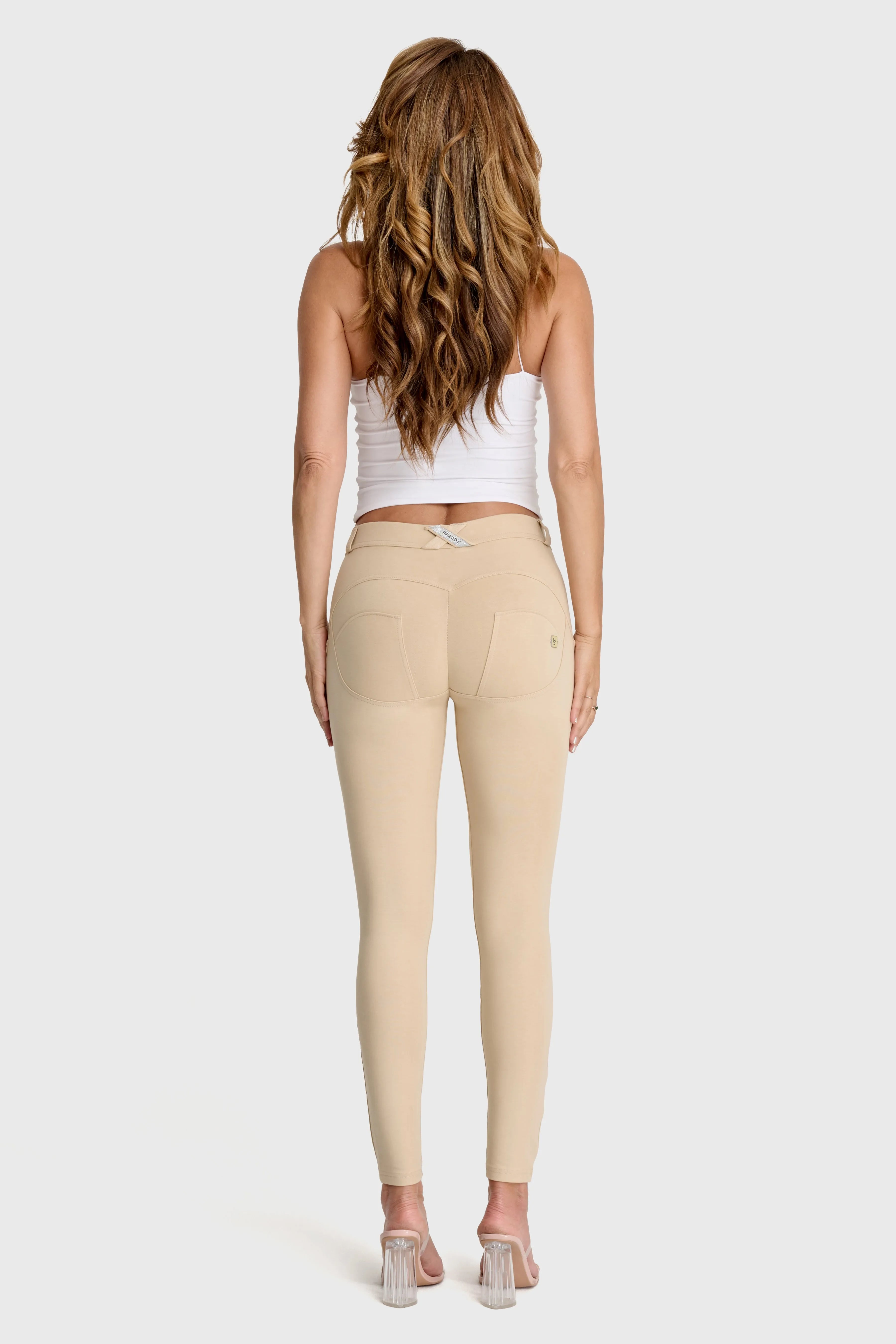 WRUP Fashion - Mid Rise - Full Length - Sand 3