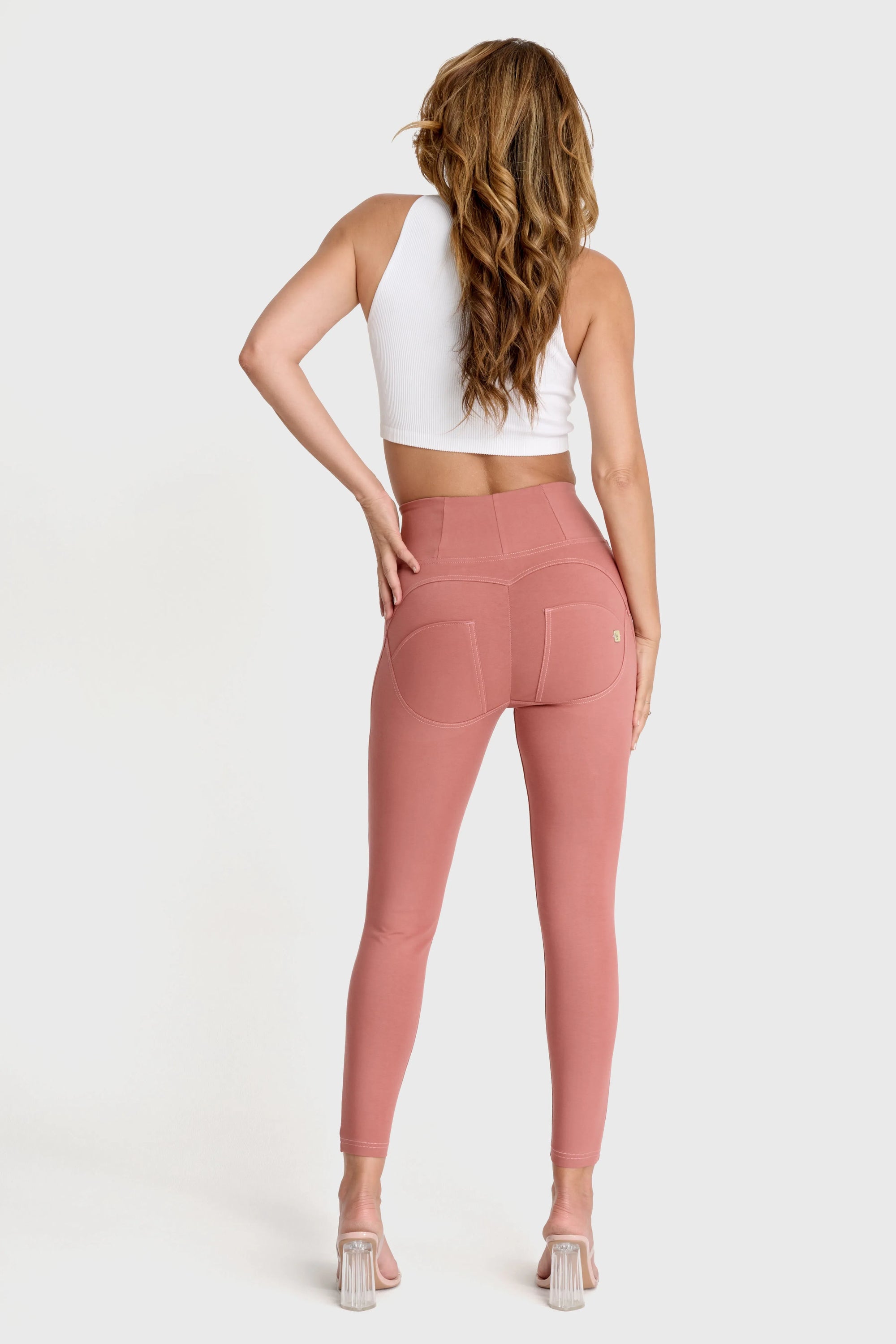 WR.UP® Fashion - High Waisted - Petite Length - Dusty Rose 2