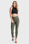 WR.UP® Cargo Fashion - High Waisted - Petite Length - Military Green 6