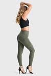 WR.UP® Cargo Fashion - High Waisted - Petite Length - Military Green 5